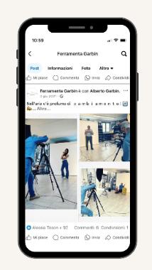 Ferramenta Garbin: Social