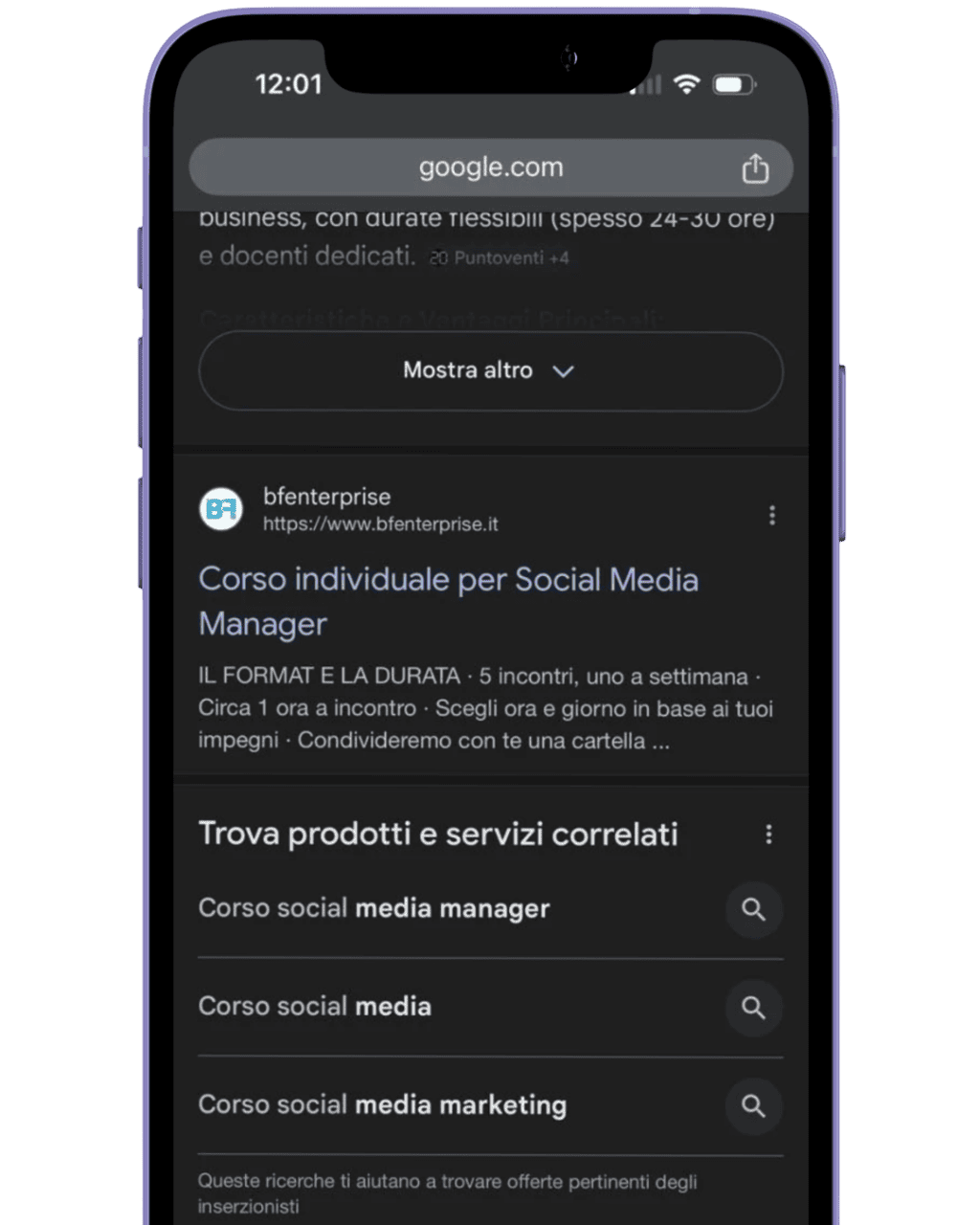Corso SEO